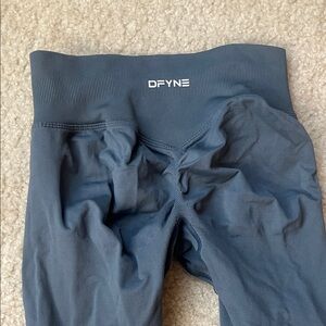 DFYNE High-Waist Seamless Leggings in Slate